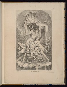 Plate 2, Collection of Fountains by François Boucher