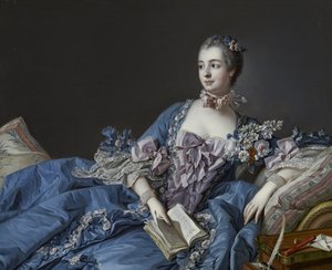 Portrait of the Marquise de Pompadour by François Boucher