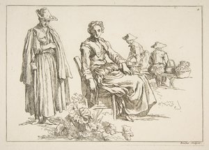 Sheet of Sketches