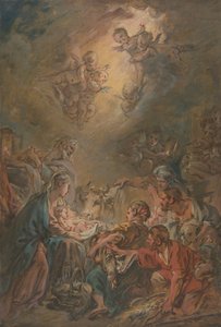 The Adoration of the Shepherds by François Boucher