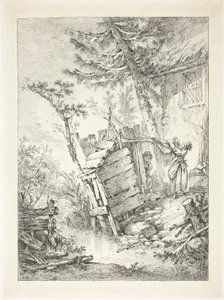 The Laundress by François Boucher