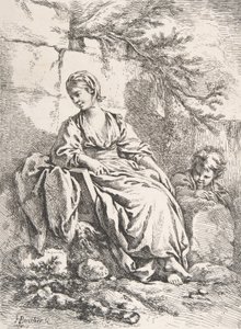 The Young Girl Resting, 1756