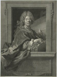 Nicolas de Largilliere by François Chereau