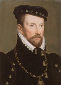 Admiral Gaspard II de Coligny by François Clouet