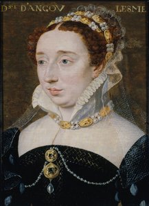 Portrait of Diane de France, Duchess of Angoulême by François Clouet