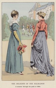 The Delights of the Malmaison, a saunter through the park in 1804 by François Courboin