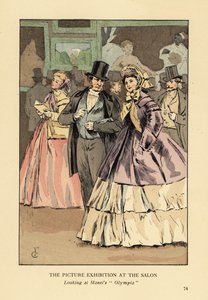 The Picture Exhibition at the Paris Salon