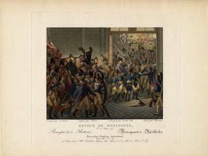 Napoleon Returning from the Island of Elba by François Joseph Heim