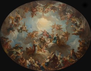The Glorification of Mary. 1732