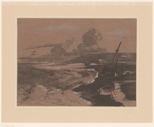 Stranded Shipwrecks After a Storm