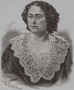 Portrait of Princess Nino Aleksandrovna Griboyedova née Chavchavadze, 1886 by François Pannemaker