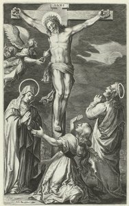 Christ on the Cross (Life of Christ series) by François Stuerhelt (possibly)