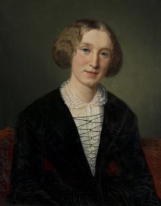 George Eliot, Mary Ann Evans by François d Albert Durade