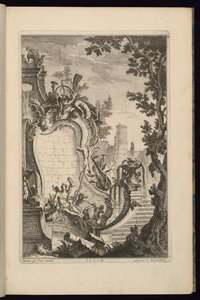 Design for Fountain with Diana by François de Cuvilliés the Elder