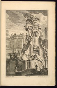 Design for Fountain with Venus by François de Cuvilliés the Elder