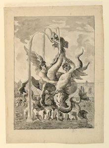 Design for the Grand Trianon at Versailles by François de Cuvilliés the Elder