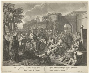 Entry of Christ into Jerusalem by François van Bleyswijck