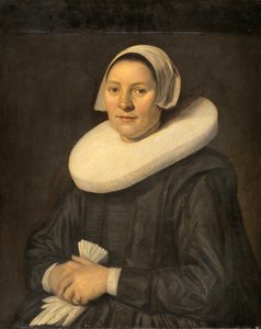 Portrait of a Woman by Frans (attr. to) Hals