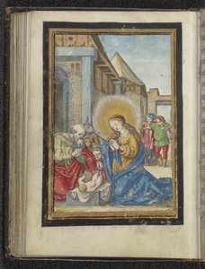 Adoration by Joseph and Mary