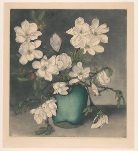 Magnolia Branches by Frans Everbag (signed by artist)