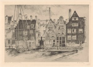 Flying Alley by Frans Everbag (signed by artist)