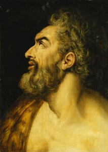 Head of Saint John the Baptist by Frans Floris