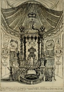 Design for Funeral for Claudia Felicitas of Austria