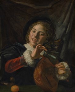 Boy with a Lute by Frans Hals