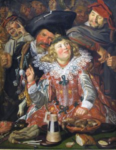Merrymakers at Shrovetide