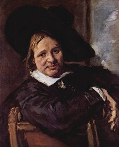 Portrait of a Man Sitting, Wearing a Soft Hat