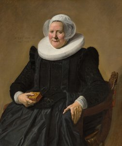 Portrait of an Elderly Lady by Frans Hals