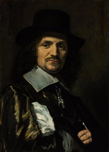 Portrait of the Painter Jan Asselyn by Frans Hals