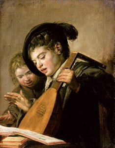 The Singing Boys by Frans Hals