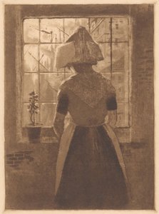 Zeeland Girl at Window