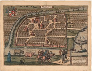 Map of Moscow of the 16th Century From: Civitates Orbis Terrarum