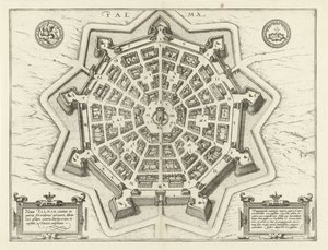 Map of Palmanova