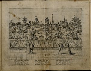 The Wedding of Duke John William of Jülich-Cleves-Berg and Jakobea of Baden by Frans Hogenberg