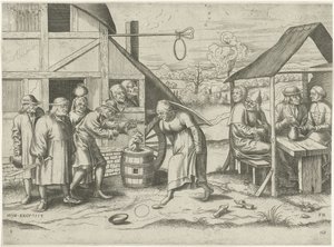 Peasant Woman Dancing the Egg Dance