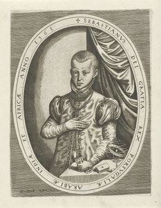 Portrait of Sebastian I of Portugal (Portraits of Kings, Queens, Princes, and Princesses series)