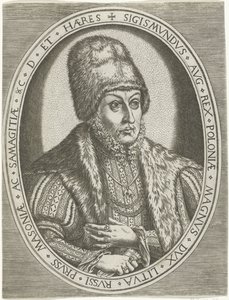 Portrait of Sigismund II August (Portraits of Kings, Queens, Princes, and Princesses) by Frans Huys