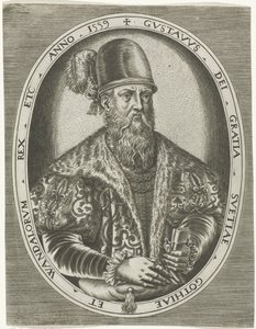 Portrait of King Gustav I of Sweden (Portraits of Kings, Queens, Princes, and Princesses)