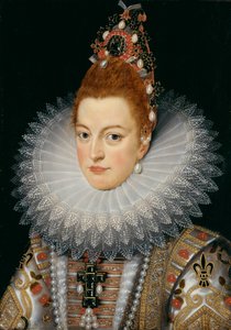 Archduchess Isabella, c.1601-20 by Frans II (after) Pourbus