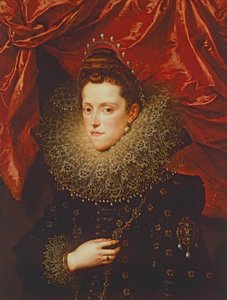 Portrait of Eleonora de Medici, Duchess of Mantua by Frans II Pourbus