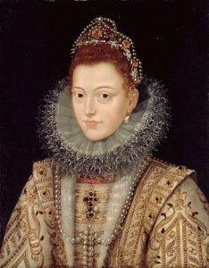 Portrait of Isabella Clara Eugenia by Frans II Pourbus