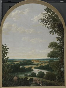 Landscape in Brazil by Frans Jansz Post