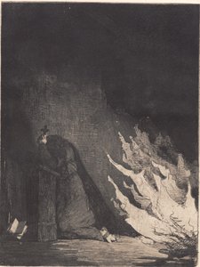 Fire in the Monastery by Frans Schwartz