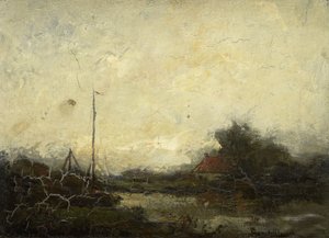 Landscape by Frans Willem Helfferrich