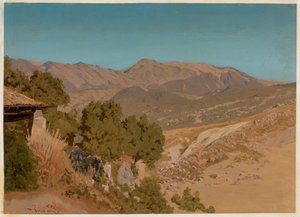 Southern Italian Mountain Landscape