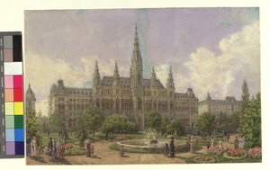New Vienna City Hall by Franz Alt