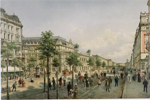 The Vienna Operahouse Shortly After Completion